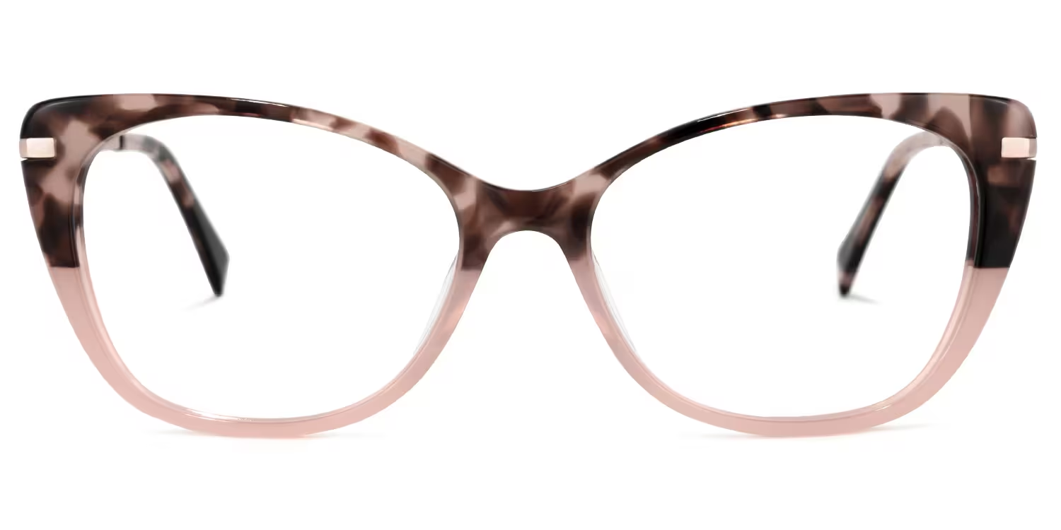 Kainoa - Cat Eye Tortoise Eyeglasses | Vooglam Angle View
