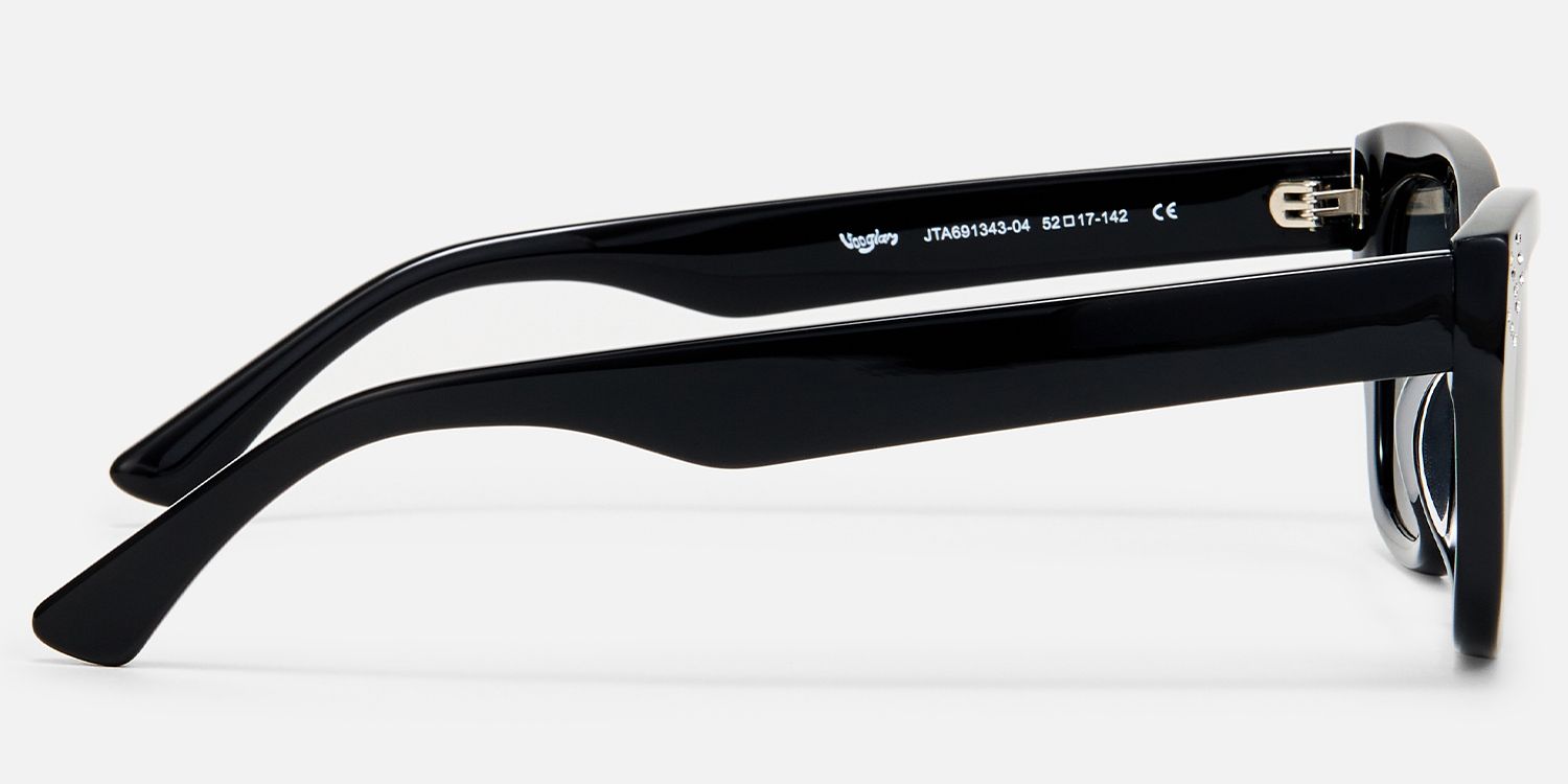 Starlina - Rectangle Black Sunglasses product detail 3