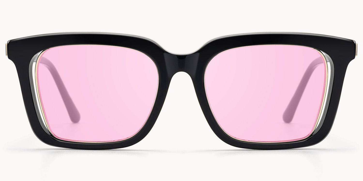 Chaparral - Rectangle Black Sunglasses - 1