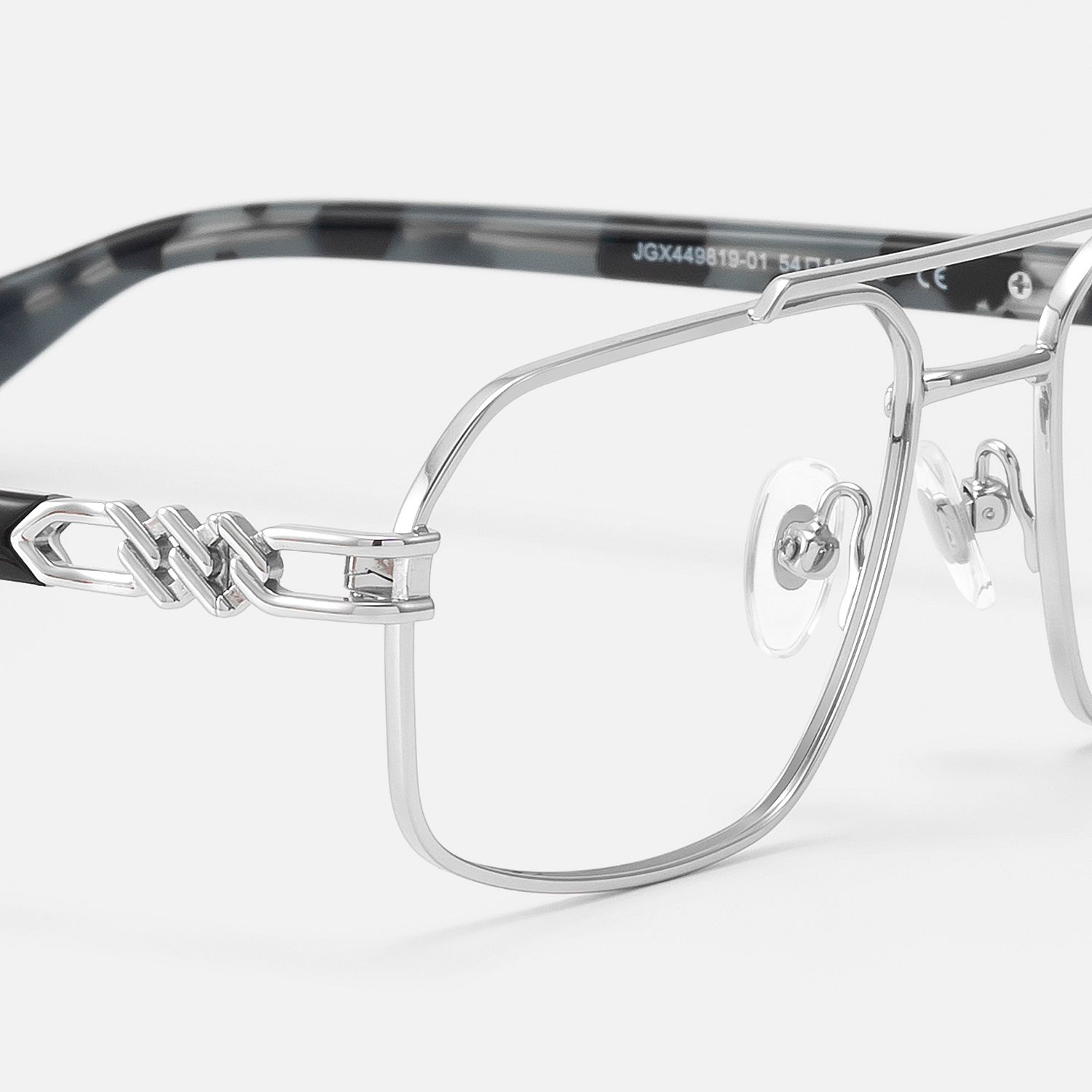 vooglam cuban link inspired prescription glasses for boho music festival