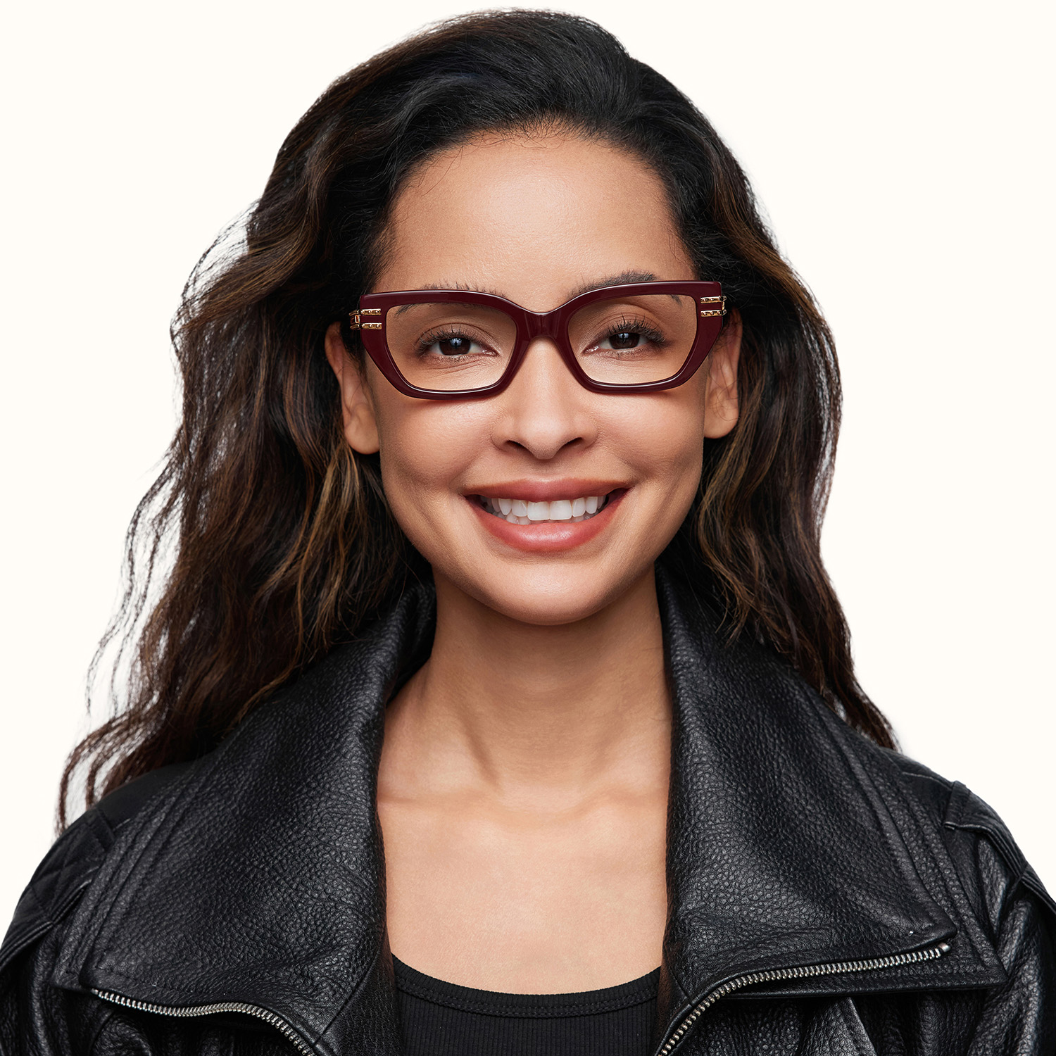 Nomad - Cat eye Red Eyeglasses - 1