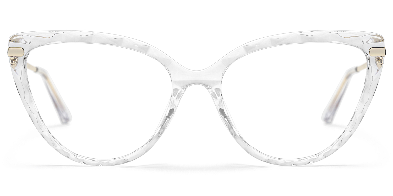 

Dayna - Cat Eye Crystal Eyeglasses