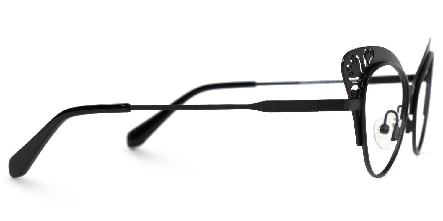 Kassandra - Cat Eye Black Eyeglasses product detail 4