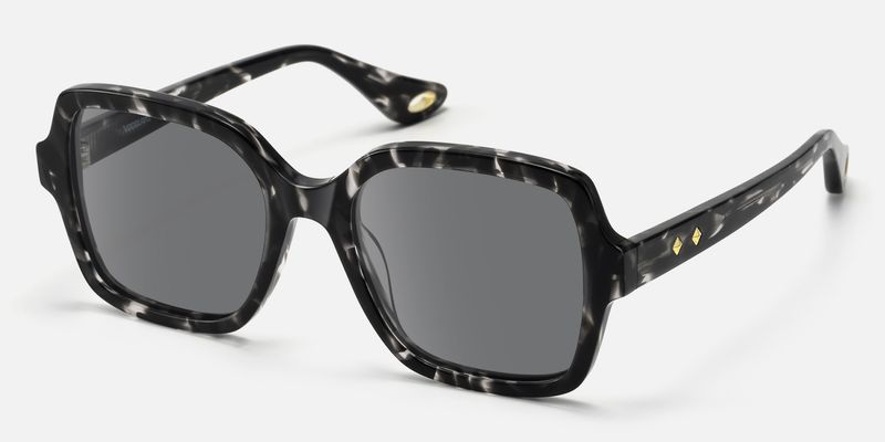 Meridian - Square Black Sunglasses