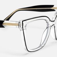 Jessye - Chic Butterfly Crystal Eyeglasses | Vooglam Design Details