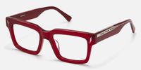Razor - Rectangle Red Eyeglasses