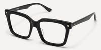 Taffeta - Square Black Eyeglasses | Vooglam Front View