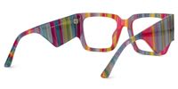 Fantasia - Rectangle Multicolor Eyeglasses | Vooglam Side View