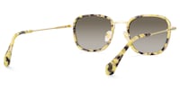 Sundance - Square Yellow Sunglasses - 3