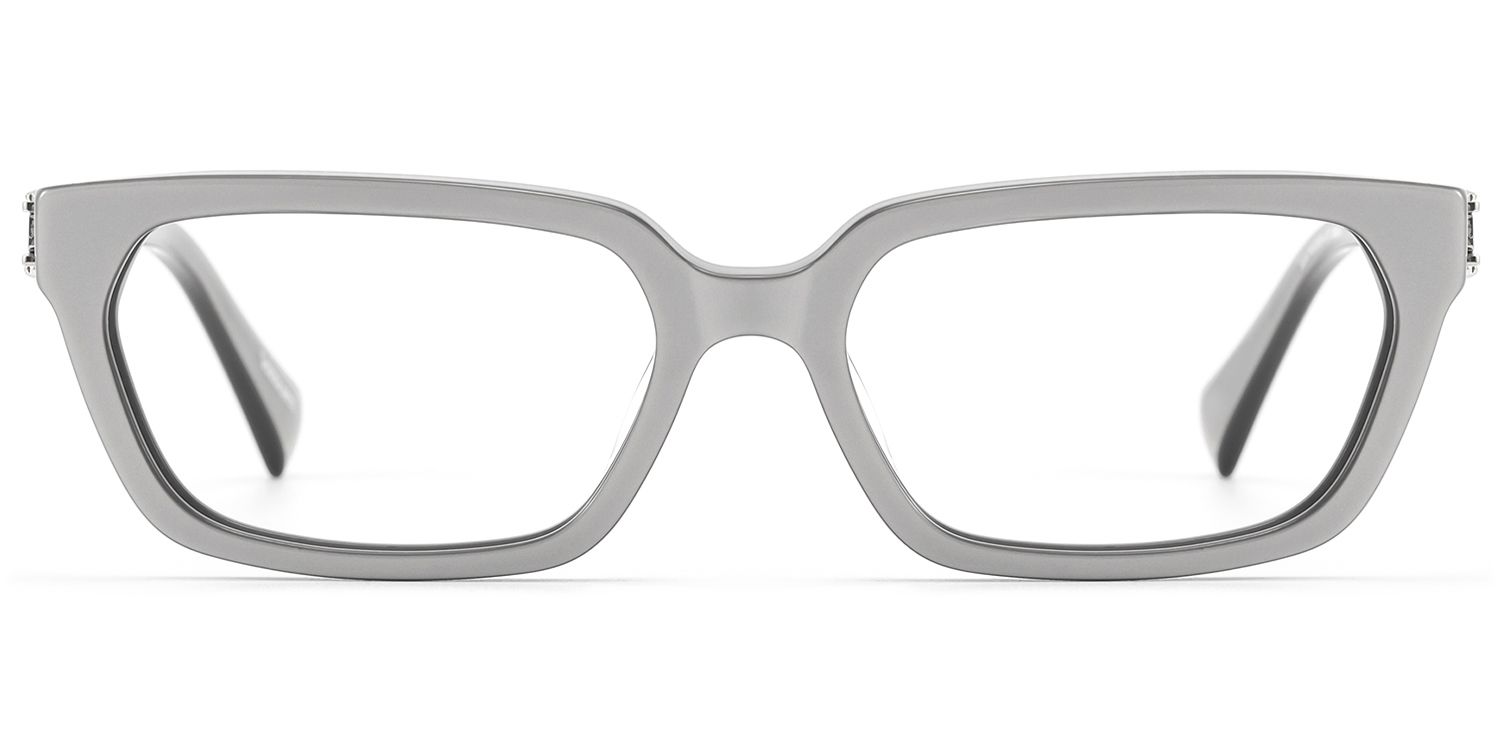 Frame Size of Scarpa - Pearlescent Silver Double Wire Glasses | Vooglam