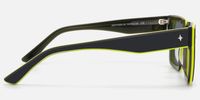 Havok - Rectangle Gray Sunglasses | Vooglam Side View
