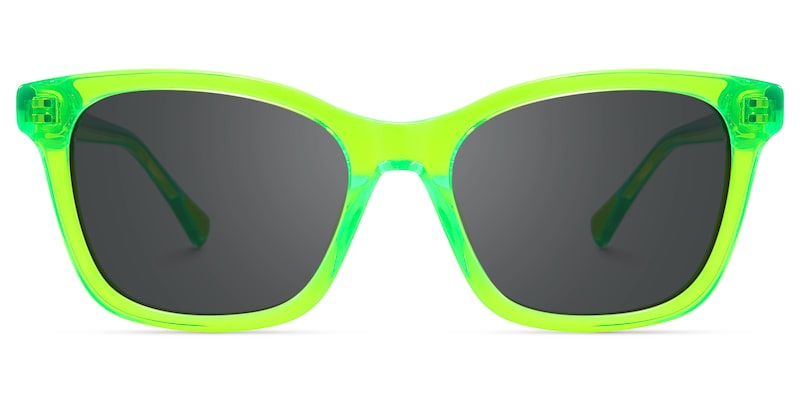 Coexist - Rectangle Green Sunglasses