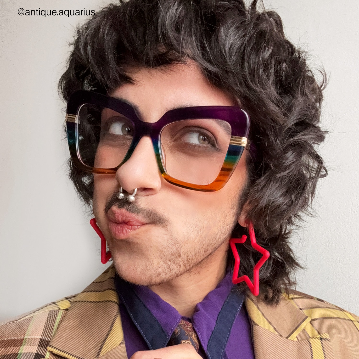 Nadda - Square Multicolor Eyeglasses