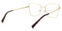 Vantasia - Butterfly Gold Eyeglasses | Vooglam Side View
