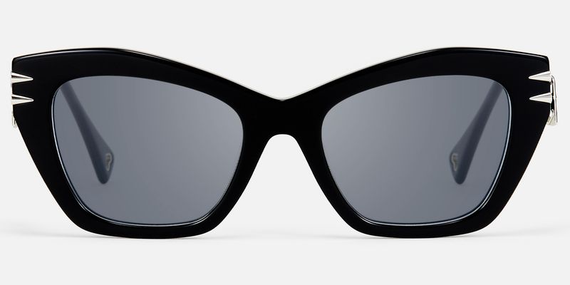 Manon - Cat Eye Black Sunglasses