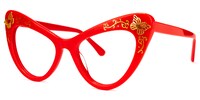 Bandele - Cat Eye Red Eyeglasses - 2