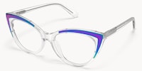 Langley - Cat Eye Transparent Eyeglasses - 2