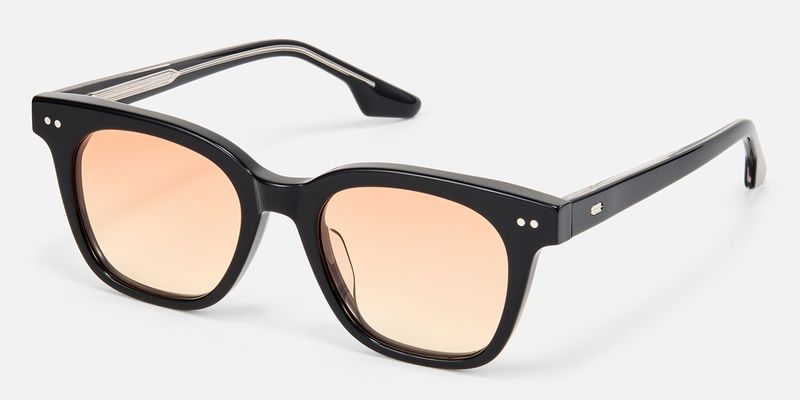 Aubrey - Square Black Sunglasses