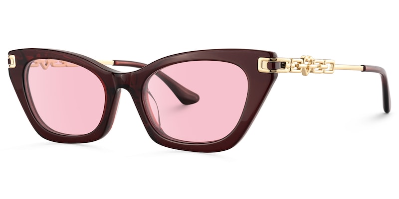 Siren - Cat Eye Red Sunglasses
