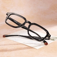 Maven - Square Black Eyeglasses - 3