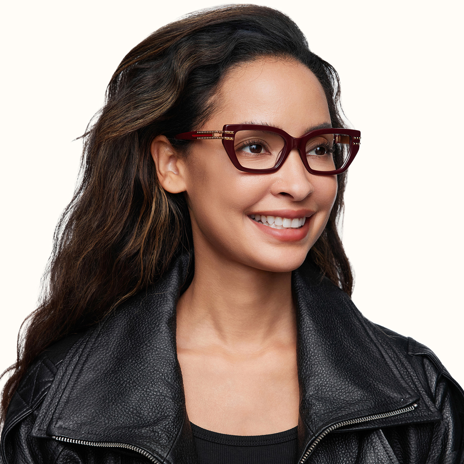 Nomad - Cat eye Red Eyeglasses - 2