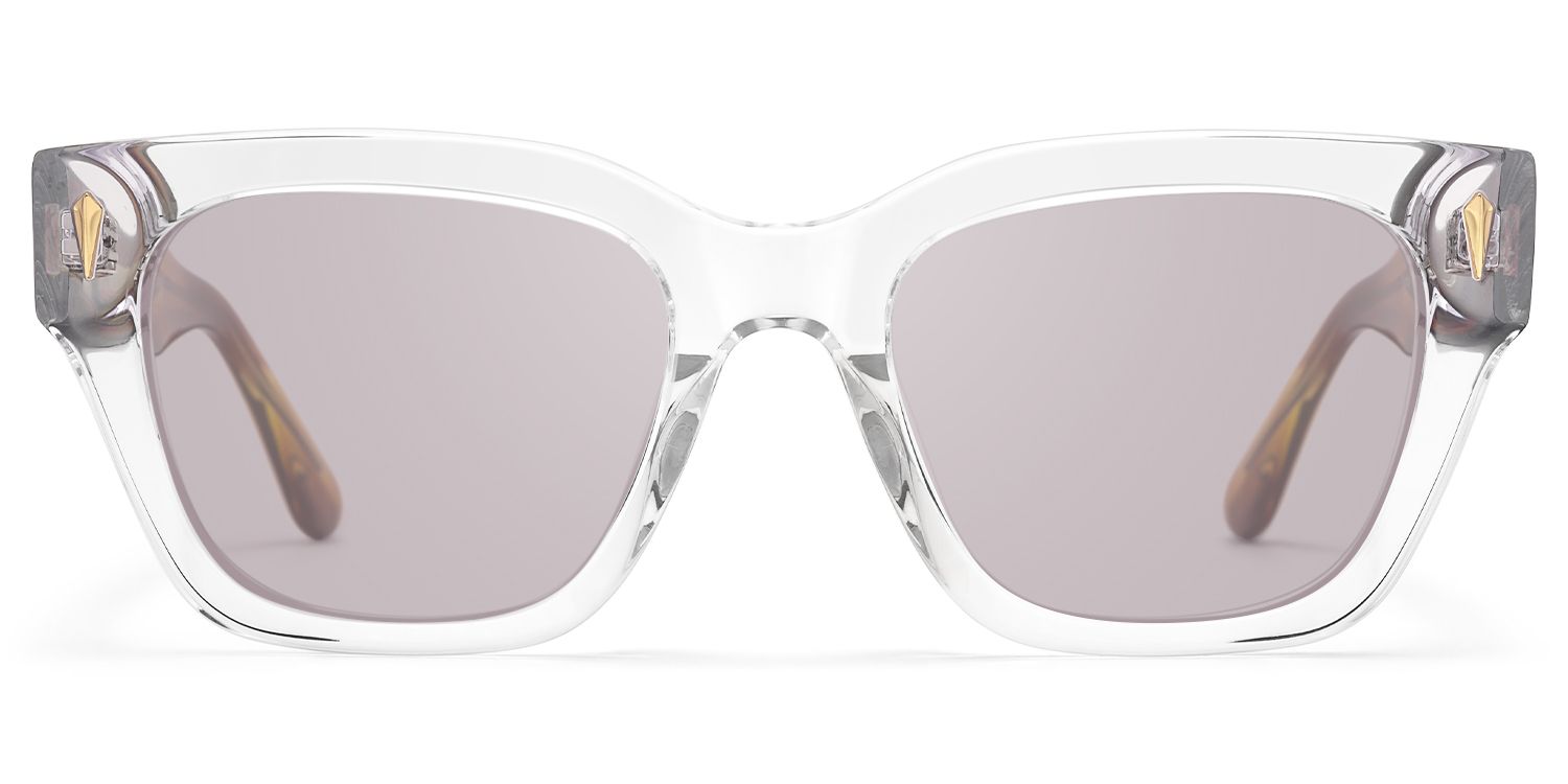 Asante - Crystal Brown Tinted Sunglasses | Vooglam Product Details 1
