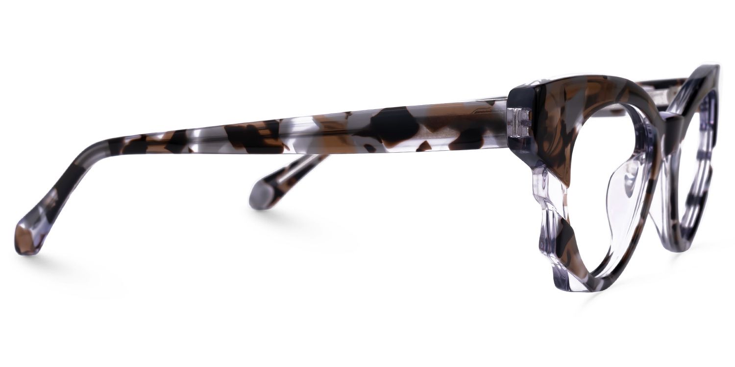 Agapito - Cat Eye Tortoise Eyeglasses | Vooglam 4