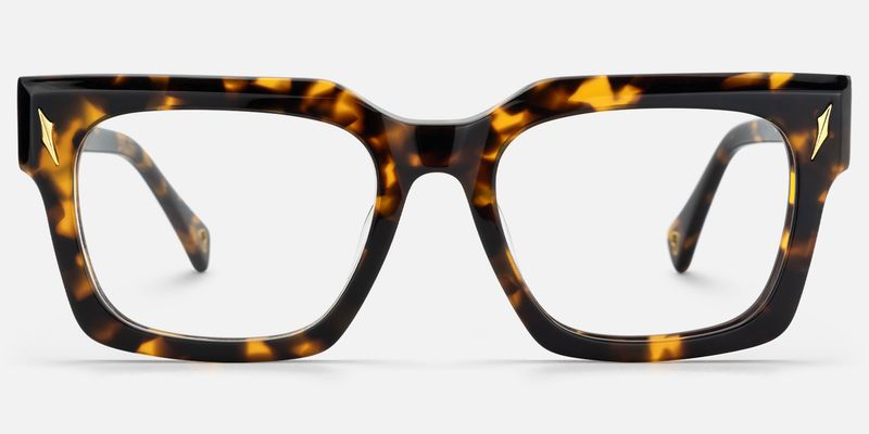 Mahola - Rectangle Tortoise Eyeglasses