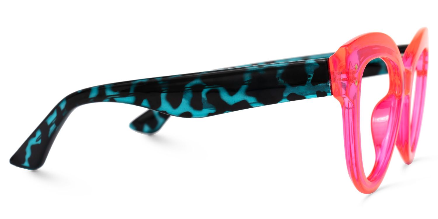 Samson - Cat Eye Bright/Pink Eyeglasses | Vooglam 4
