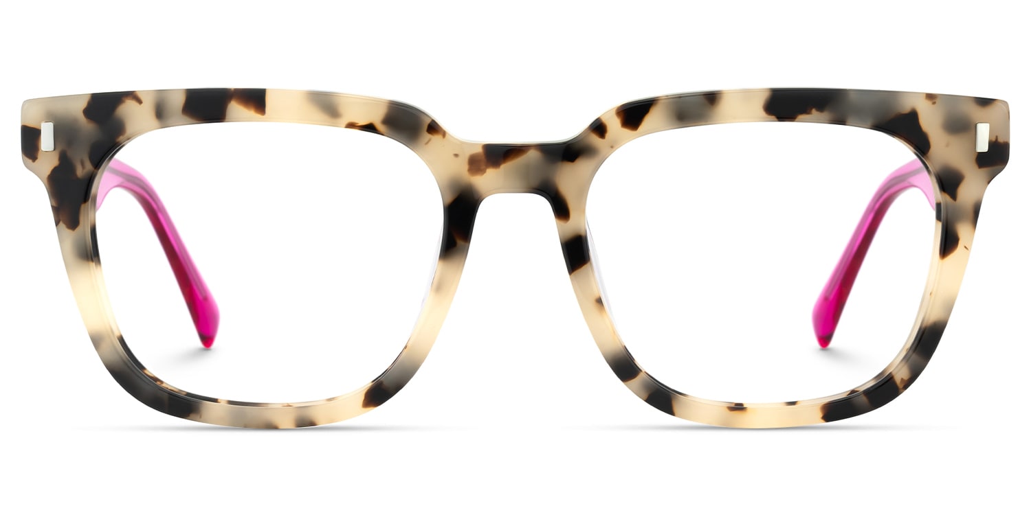 

Vinyl - Square Tortoise Eyeglasses