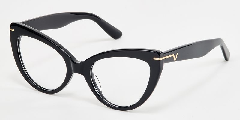 Veromca - Black Cat Eye Glasses