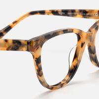 Purrfect - Cat Eye Brown/Tortoise Eyeglasses | Vooglam Design Details