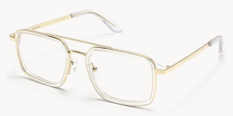 Navigator - Aviator Transparent Eyeglasses