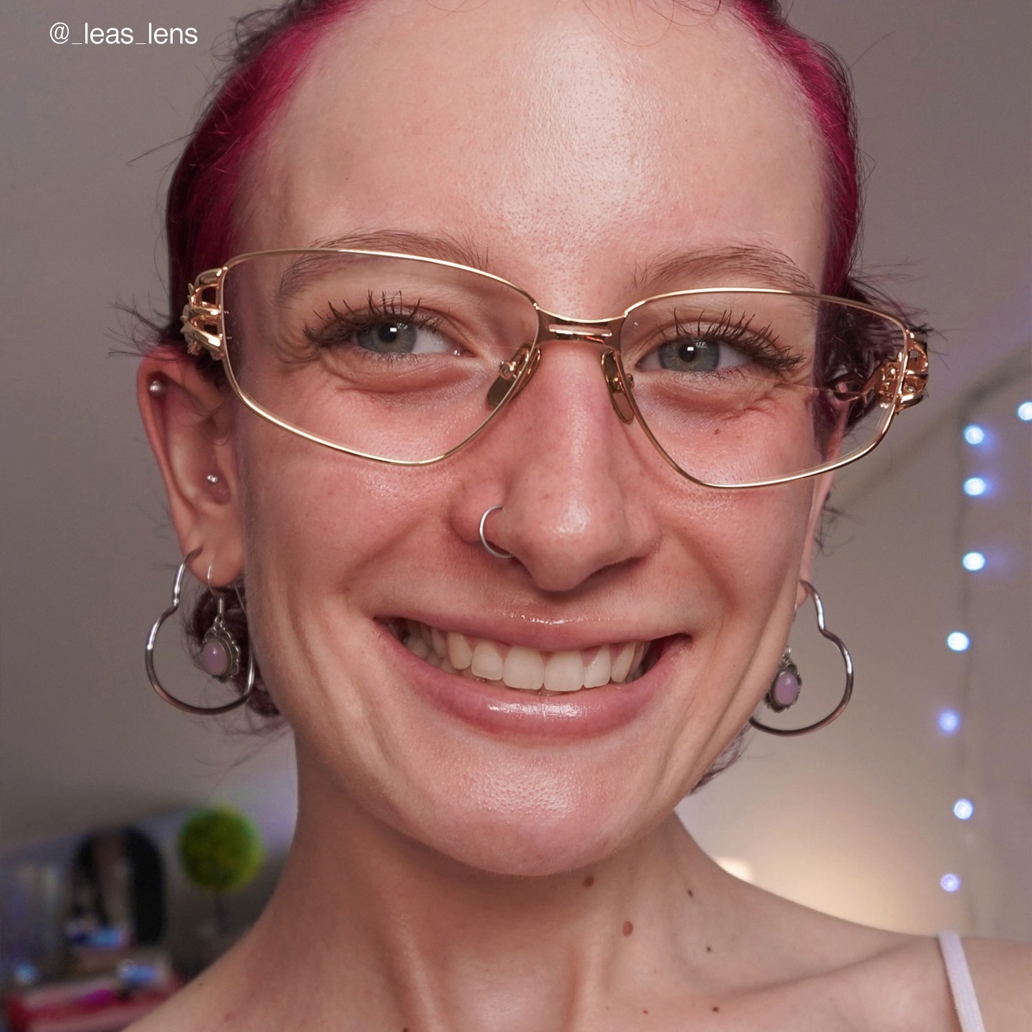 Spine - Geometric Gold Eyeglasses