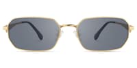 Aether - Geometric Gold Sunglasses - 1