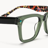 Adinkra - Square Green Eyeglasses - 6