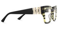 Sable - Square Pattern Eyeglasses | Vooglam