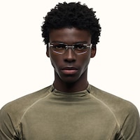 The Decoder - Geometric Silver Eyeglasses - 6