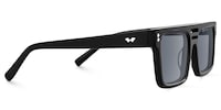 Ryan - Aviator Black Sunglasses - 4