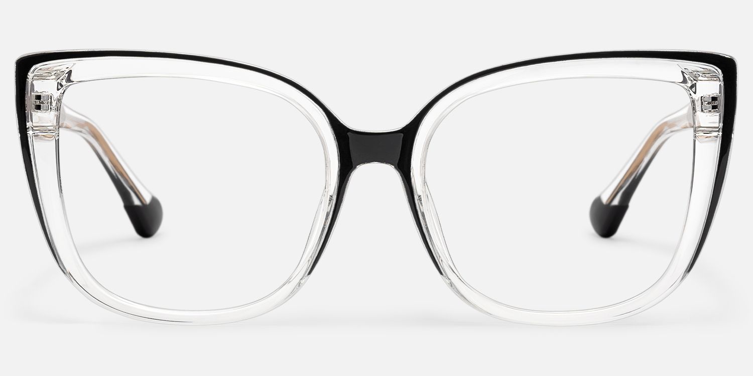 Darena - Cat Eye Black/Crystal Eyeglasses product detail 2