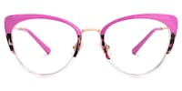 Fauna - Cat Eye Pink Eyeglasses - 1
