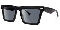 Kenty - Thick Frames Eclectic Black Sunglasses