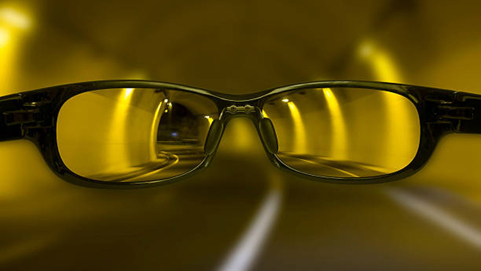 wrong conception of yellow tinted night driving glasses