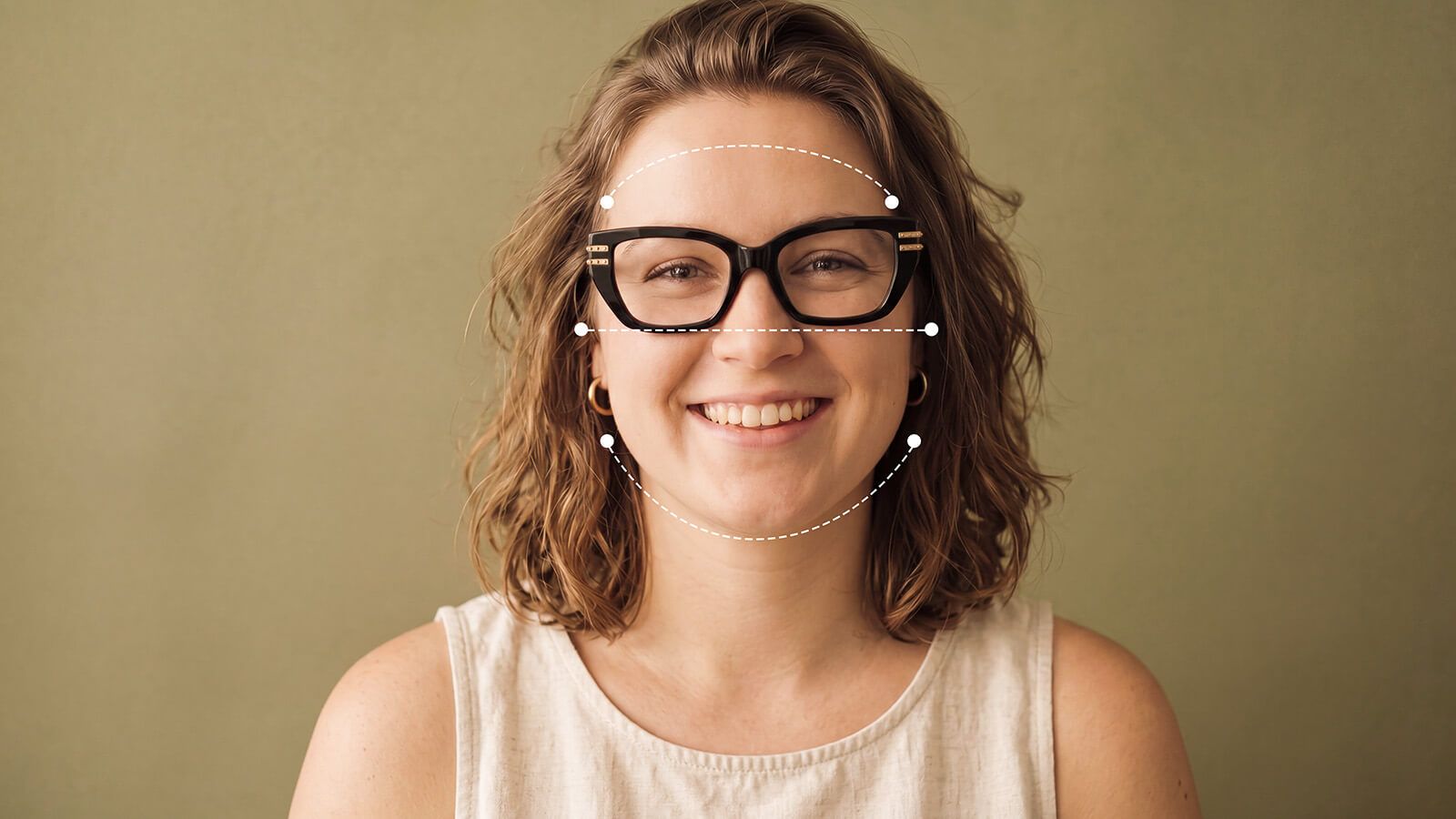 square glasses for round face