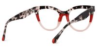 Gafna - Cat Eye Tortoise Eyeglasses | Vooglam Side View