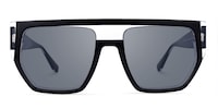 Inerney - Aviator Black Sunglasses - 2