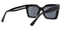 Pacheco - Rectangle Black Sunglasses | Vooglam Side View