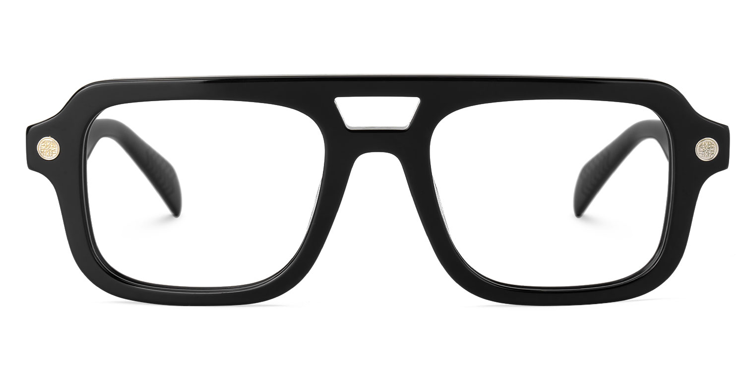 

Eltanin - Aviator Black Eyeglasses