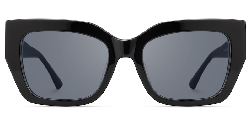 Sable - Square Black Sunglasses
