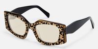 Tahlia - Geometric Tortoise Sunglasses